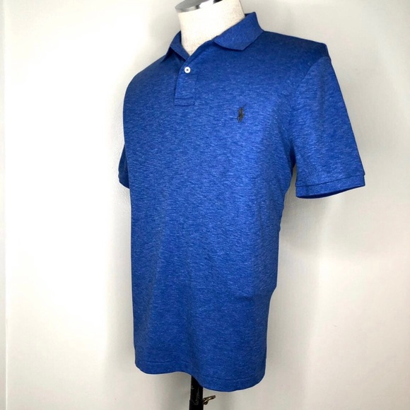 Polo Ralph Lauren Large Blue Polo Shirt - Picture 1 of 7
